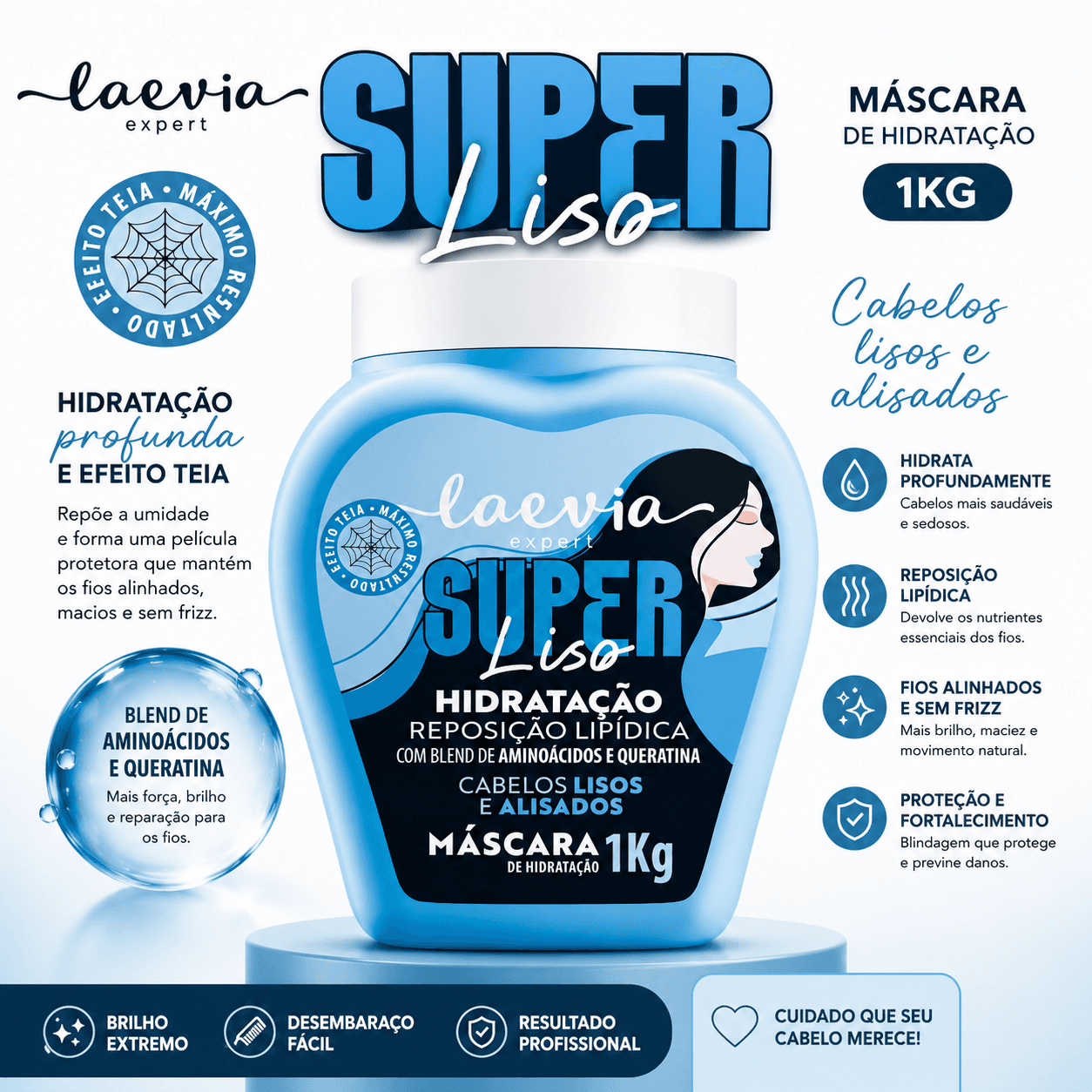 Laevia Máscara Super Liso 1Kg