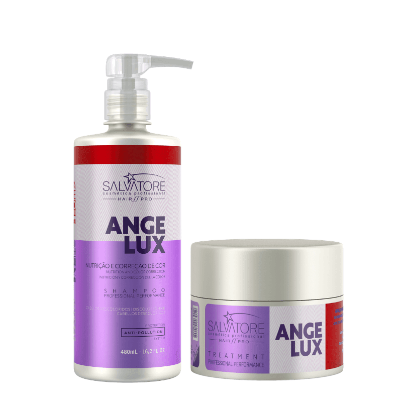 Kit Angelux Salvatore Shampoo 480ml + Condicionador 250ml