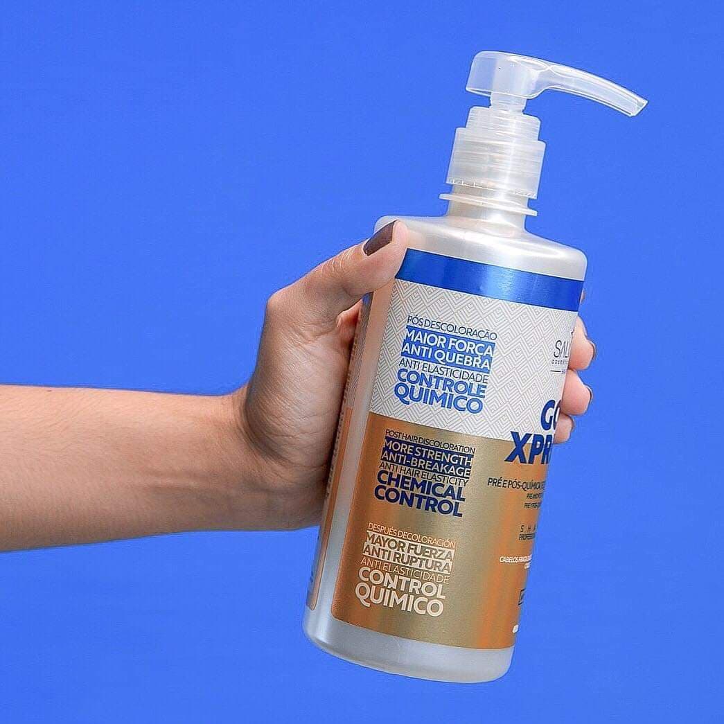 Kit Salvatore Gold Xpress Sh 480ml+Cond 250ml+Oleo Oless 60ml