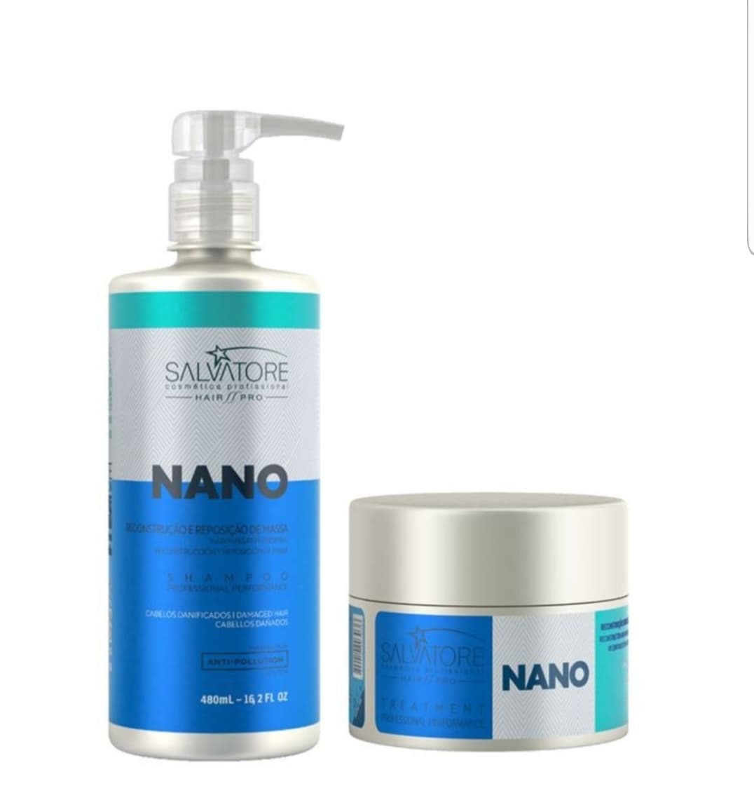 Kit Nano Reconstrutor Salvatore Sh 480ml + Cond 250ml