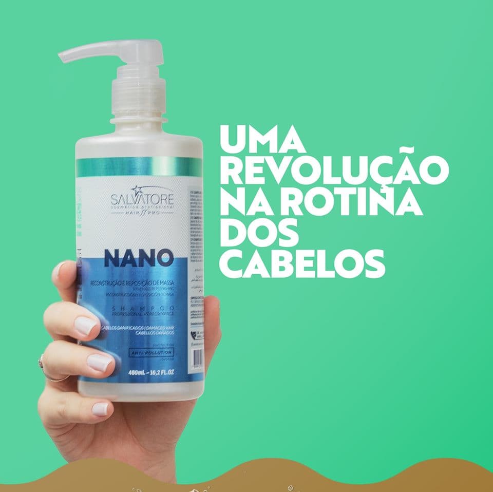 Kit Nano Reconstrutor Salvatore Sh 480ml + Cond 250ml
