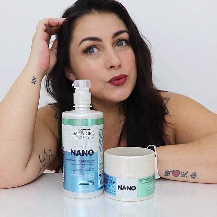Kit Salvatore Nano Sh 480ml + Cond 250ml + Oleo Oless 60ml