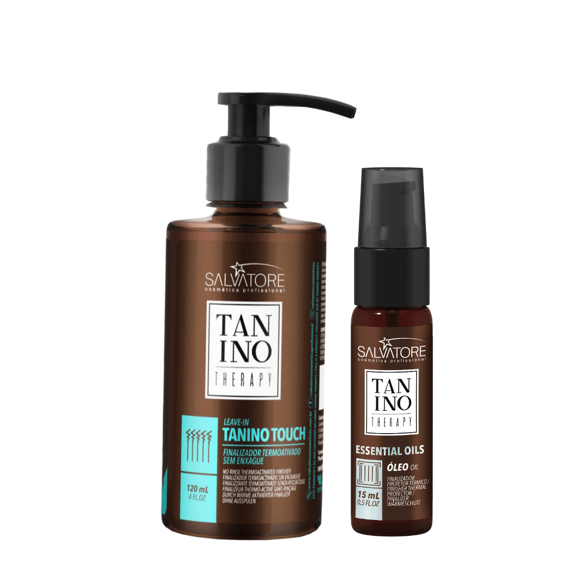 Tanino Therapy Leave-in Tanino Touch 120ml + Oleo E 15ml