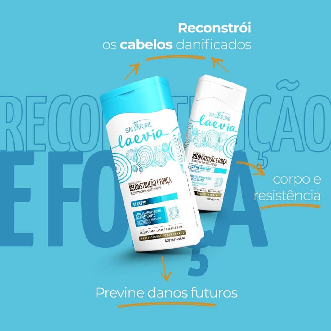 Laevia Reconstrução Capilar + Hidratação Intensiva + Serum