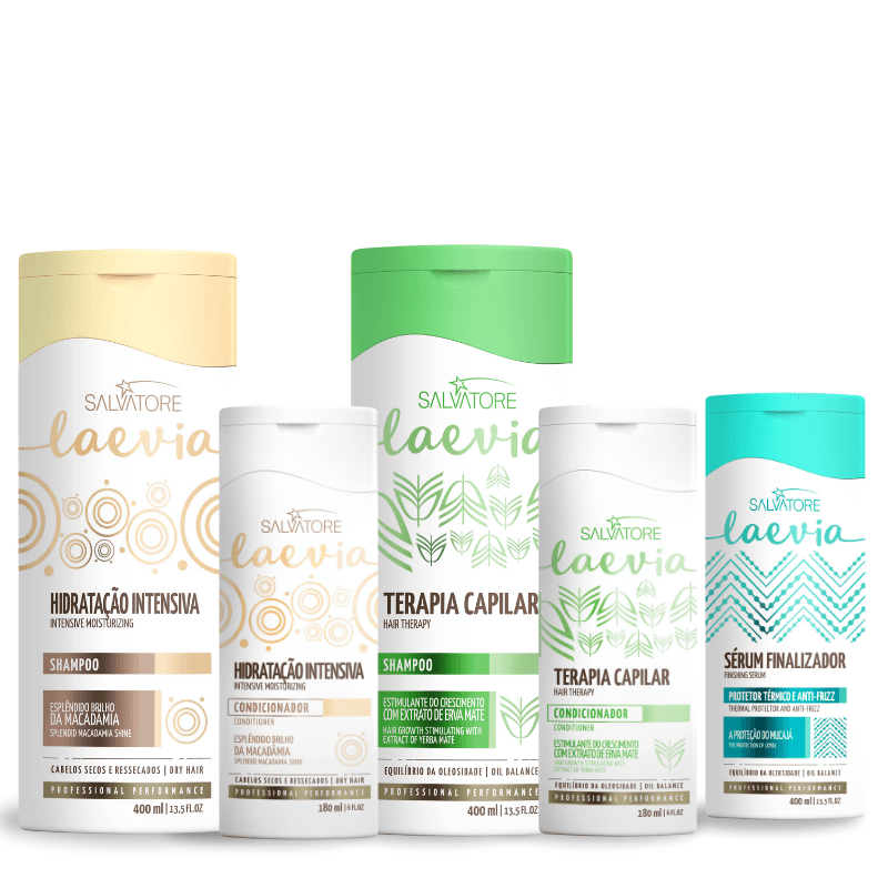 Laevia Terapia Capilar + Hidratação Intensiva + Sérum 200ml