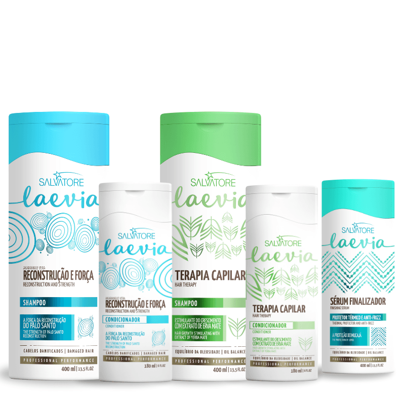 Laevia Reconstrução Capilar +Terapia Capilar + Serum