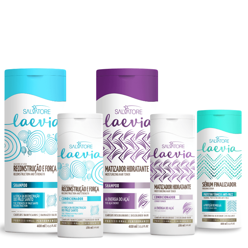 Laevia Reconstrução Capilar + Matização + Serum