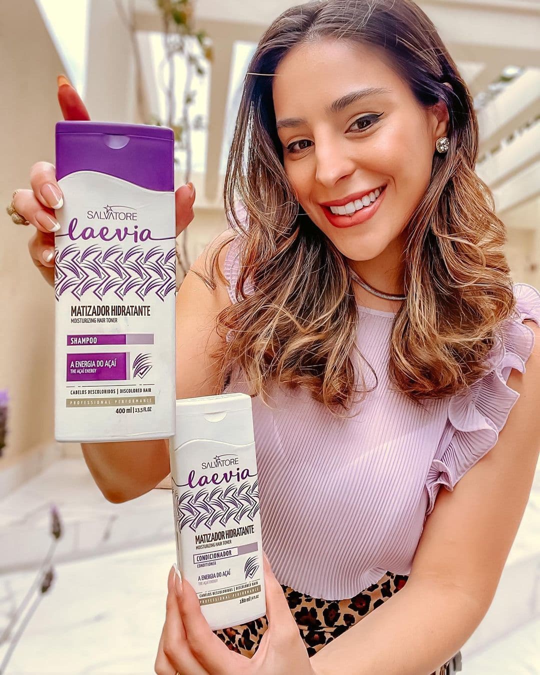 Laevia Reconstrução Capilar + Matização + Serum