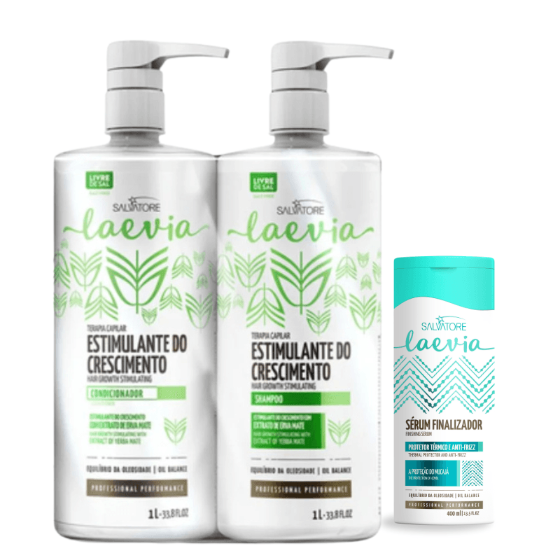 Laevia Kit Terapia Capilar 1L + Sérum 200ml