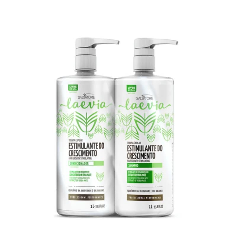 Laevia Kit Terapia Capilar 1L + Sérum 200ml