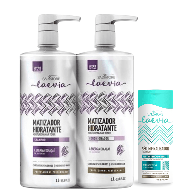 Laevia Kit Matizador Hidratante 1L + Sérum 200ml