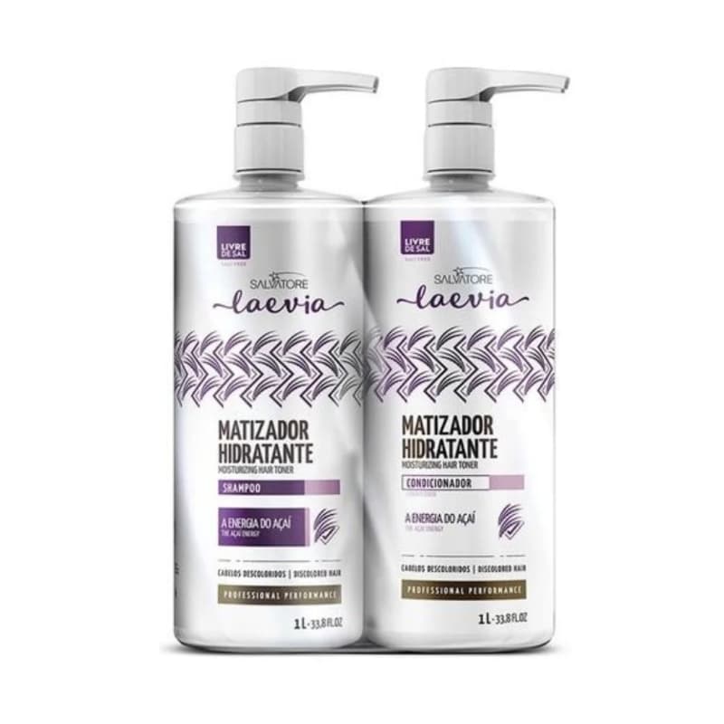 Laevia Kit Matizador Hidratante 1L + Sérum 200ml