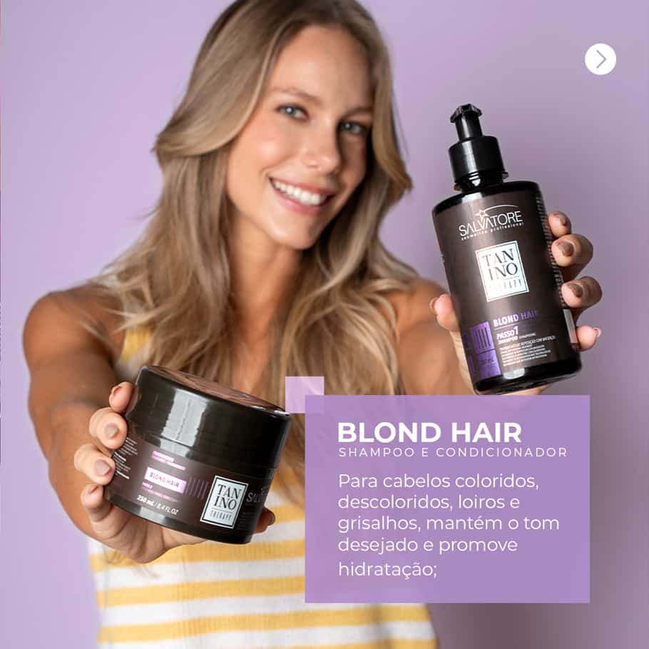 Kit Tanino Therapy Blond Hair + T.T Protein + Brinde
